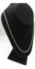 Cadena De Plata Fina .925 Exito Mujer Hombre Unisex 50cm 3mm en internet