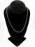 Cadena De Plata 925 Tejido Glotto Mujer Hombre Unisex 60cm