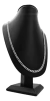 Cadena Cubana Para Niño Niña De Plata Fina Ley .925 3mm