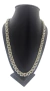 Cadena De Pura Plata Fina 925 Chino 60cm 1cm Broche Caja - PlataFinaTaxco D'Corp