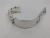 Esclava De Plata Fina 925 Grabado En Plata Cubano 1.5cm - tienda en línea