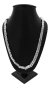 Cadena Gruesa De Plata Fina 925 Egipcia 50cm 8mm Broche Caja