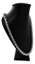 Cadena Gruesa De Pura Plata Fina 925 Torzal 60cm 8mm - PlataFinaTaxco D'Corp