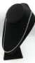 Cadena De Plata Fina .925 Exito Mujer Hombre Unisex 50cm 3mm