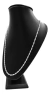 Cadena Tejido Torzal Pura Plata Fina 925 Para Niño Niña 3mm