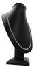 Cadena De Plata Fina Ley .925 60cm X 3mm Unisex Hombre Mujer tejido 3x1