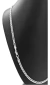 Cadena Plata Fina 925 Estilo Gucci Unisex Hombre Mujer 60cm