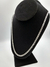 Cadena De Plata Fina 925 Caballero Tejido Doble Hombre 60cm - tienda en línea