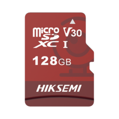 HIKSEMI E1/128GB - Memoria microSD / Clase 10 de 128 GB / Especializada Para Videovigilancia (Uso 24/7)