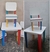 Conjunto de mesa e 4 cadeiras coloridas MC -0100