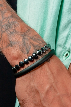 PULSEIRA BRACELETE ALL BLACK