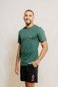 CAMISETA BÁSICA VERDE MILITAR - buy online