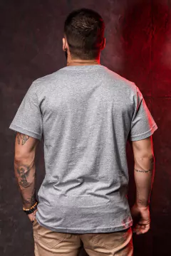 GRAY MESCLA BASIC T-SHIRT on internet