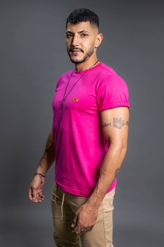 CAMISETA BÁSICA ROSA PINK - buy online