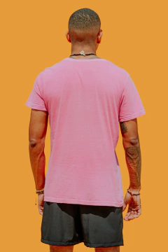 Image of CAMISETA ESTONADA ROSA NEON