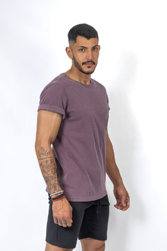 CAMISETA ESTONADA ROXO - buy online