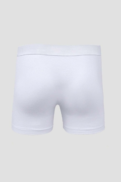 CUECA BOXER ALGODÃO BRANCO RÁFIA na internet