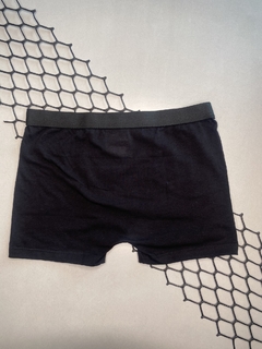 CUECA BOXER ALGODÃO PRETO RÁFIA - online store