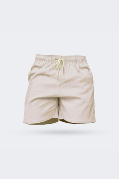 SHORT BÁSICO LINHO AREIA