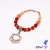 PULSERA CORNALINA CHAKRA SACRO