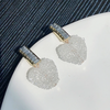 Corazón azucarado blanco