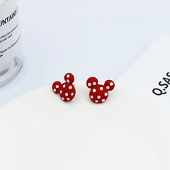 Mickey rojo puntos blancos