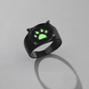 Anillo huella ajustable