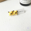 Aretes pikachu poste de plata .925