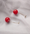 Aretes cerezas chica