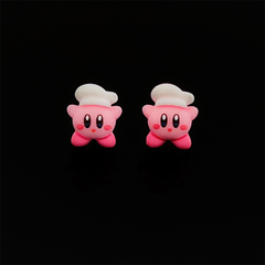 Aretes kirby poste de plata .925
