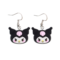 Aretes Sanrio, Kuromi, Melody, Cinnamoroll en internet