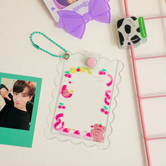 Porta photocard kpop PVC llavero porta tarjetas - tienda en línea