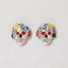 Cráneo pirata aretes