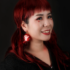 Santa Claus con luz Aretes - comprar en línea