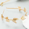 Diadema mariposas doradas