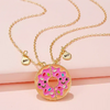 Collares donut amigas con imán