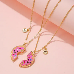Collares donut amigas con imán - comprar en línea
