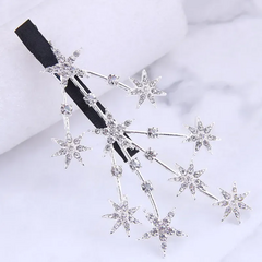 Broche plateado para el cabello - comprar en línea
