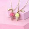 Collares mejores amigas, helados
