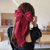Moño rojo para cabello