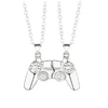 Collares para pareja gamer, joystick imantados