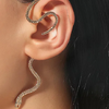 Serpiente trepador, dorada y plata