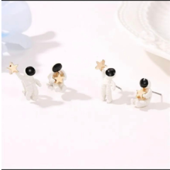 Aretes Astronautas pequeños - comprar en línea