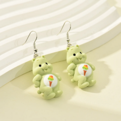 Aretes ositos cariñositos - Pink - Joyería, accesorios y material para bisutería 