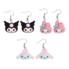 Aretes Sanrio, Kuromi, Melody, Cinnamoroll