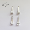 Torre Eiffel color plata
