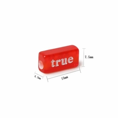 Cuenta rectangular con frase, 20 piezas en internet