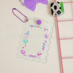 Porta photocard kpop PVC llavero porta tarjetas en internet