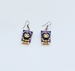 Aretes kuromi