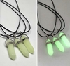 Collar cuarzo flourescente